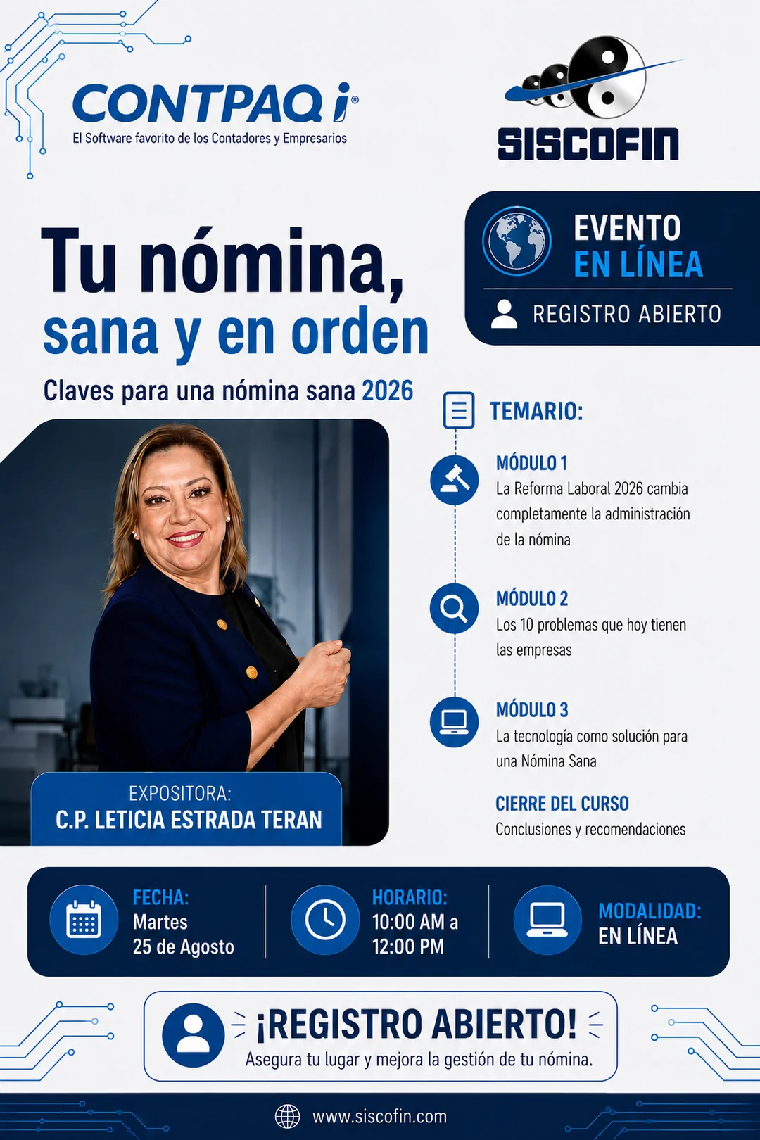 curso gratuito contpaqi nominas
