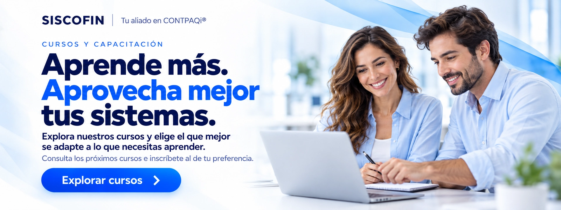 Cursos y capacitación Siscofin: aprende más y aprovecha mejor tus sistemas